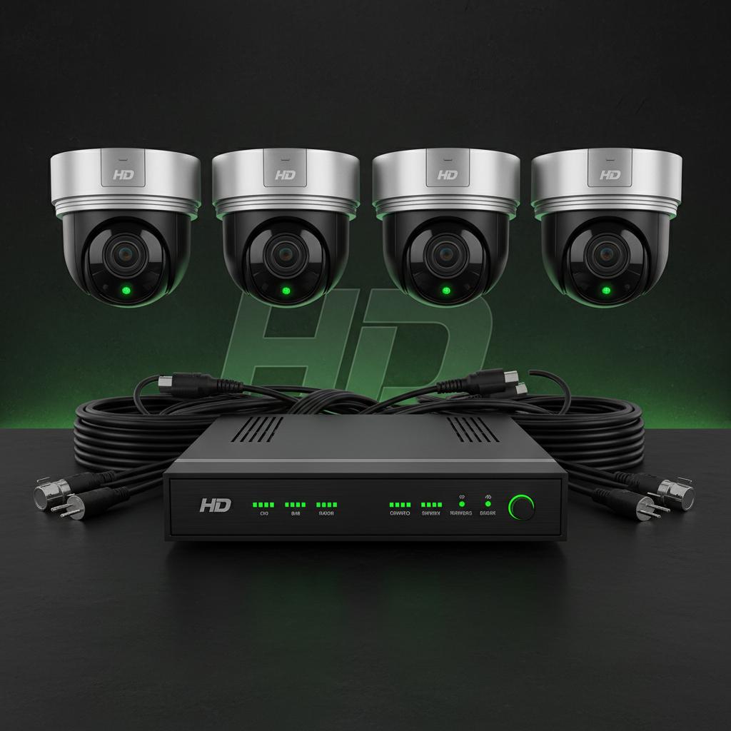 Smart security camera kits